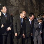 North Koreans mourn for deceased leader Kim Jong-il in Pyongyang