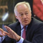 Rory Tapner, Chief Executive of RBS Coutts, speaks during the Reuters Wealth Management Summit in Singapore