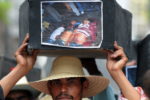 HONDURAS-INDEPENDENCE-ANNIVERSARY-PEASANTS-DEMO