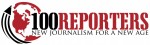 100_reporters branding logo